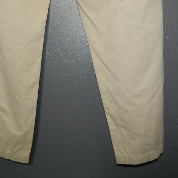 Calvin Klein Mens Lite Khaki Straight Leg Casual Button Close Pants Size 30x30 - Picture 5 of 8
